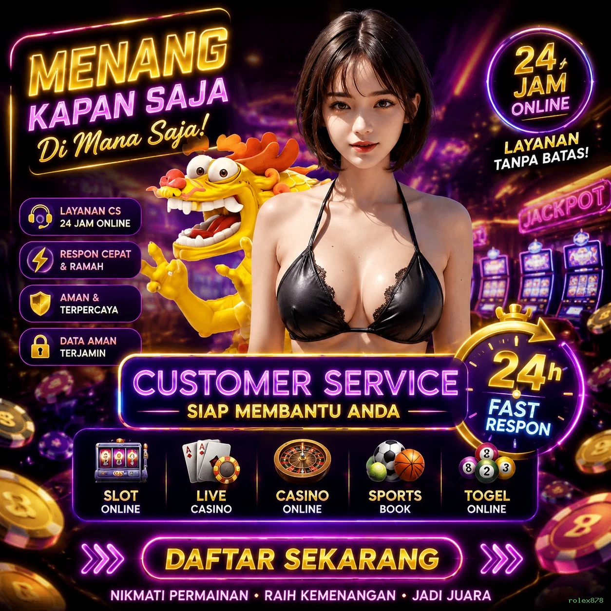 rolex878 Platform Game Terpercaya untuk Pemain Indonesia